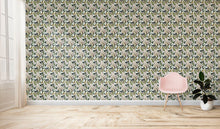 Afbeelding in Gallery-weergave laden, Panther in Jungle - Small Wallpaper Pattern