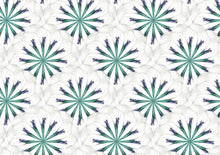 Load image into Gallery viewer, Circle of Cranes - Wallpaper Pattern - Blue

