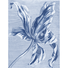 Load image into Gallery viewer, Tulip Drawing Dark Blue - Painting Wallpaper Mural