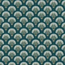 Load image into Gallery viewer, Lily - Wallpaper Pattern - Green