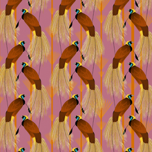 Load image into Gallery viewer, Bird of Paradise - Wallpaper Pattern - Pink and Yellow
