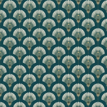 Load image into Gallery viewer, Lily - Wallpaper Pattern - Green
